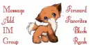 Anime Dog Contact Table