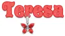 red necklace teresa