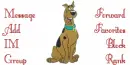 Scooby Doo Contact Table