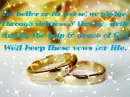 Wedding Rings (with sparkles)- Poem