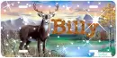 Buck Deer in the woods Tag (with sparkles)- Billy