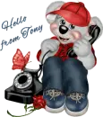 Hello from Tony creddy 