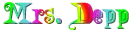 groovy raibow text (mrs. depp)