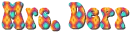 groovy raibow text (mrs. depp)