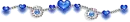 blue hearts