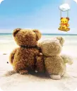 bears on the beach
