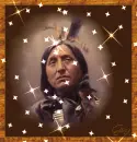 Native American Stamp (with sparkles)