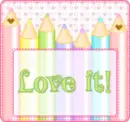 love it cute colored pencils