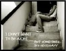 Alone..