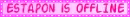 Blinkie- Estapon is OFFLINE