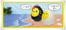 love egg on d beach