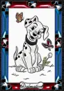 Dalmation sitting alone