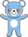 blue bear