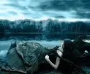 Girl in shore