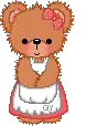 bear throwing heartsâ™¥â™¥