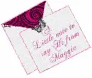 envelope - maggie saying hi