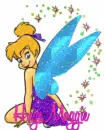 tinkerbell - hugs maggie