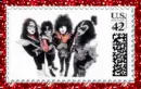 Kiss Stamp (glitter boarder)