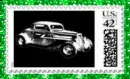 ZZ Top Car (glitter boarder)