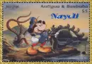 Mickey Antigua & Barbuda Stamp (glitter boarder)- Nayeli