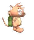 Cat Walking (animated)