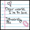 Dear World