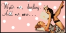 Pinup Girl With Dog