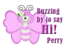 buzzing by butrfly, Perry