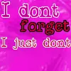 dont forget