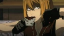 mello eating chocolate xDD