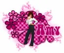 Amy Retro Pink
