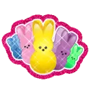 colorful rabbits