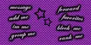 violet stars
