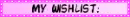wishlist