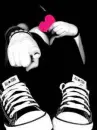 emo  hearts cute