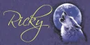 Wolf howling at the moon- Ricky