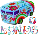 groovy hippie bus (lynds)