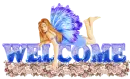 Stir the Clouds Fairy Blue - Welcome