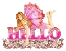 Stir the Clouds Fairy Pink - Hello