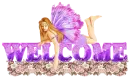 Stir the Clouds Fairy Purple - Welcome