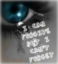 I can forgive....
