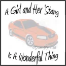 A Girl & Her Stang