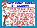 Dr. Seuss' Cat in the Hat Tag- Words of Wizdom...