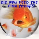 Goldfish Jaws- Did you feed the fish today??