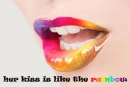 rainbow lips
