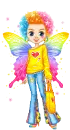 groovy hippie doll