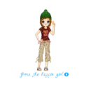 the hippie girl