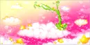 fluffy clouds