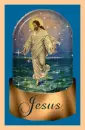 jesus in a snowglobe