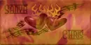 two flamin hearts